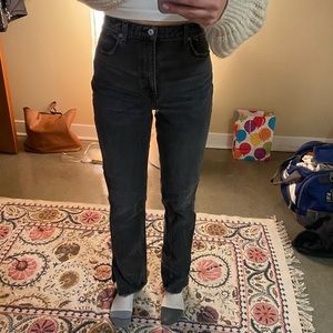 Abercrombie ultra high right 90s straight jeans (curve love)